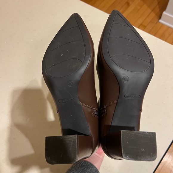 Nine West Chocolate Heeled Boots - Picture 4 of 5